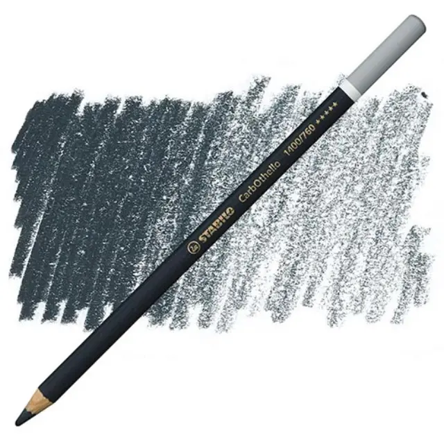 Μολύβι Παστέλ Stabilo CarbOthello - 1400/760 - Lamp Black
