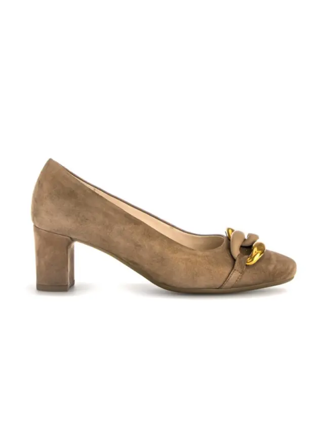 Gabor Γόβες Γυναικείο δέρμα Nubuck Μπεζ GAB/32153 15-KUPFER 3