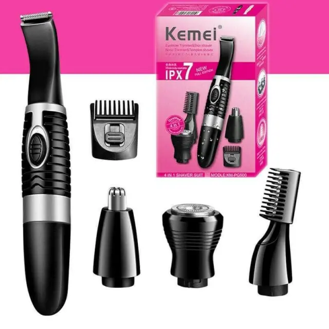 Kemei KM-PG500 Trimmer Μηχανή Μαύρη 2