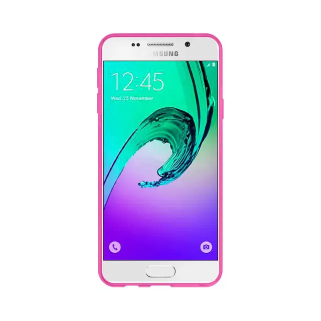 Θήκη Σιλικόνης S-Line Case Για Samsung Galaxy A7 2016 Ροζ 2