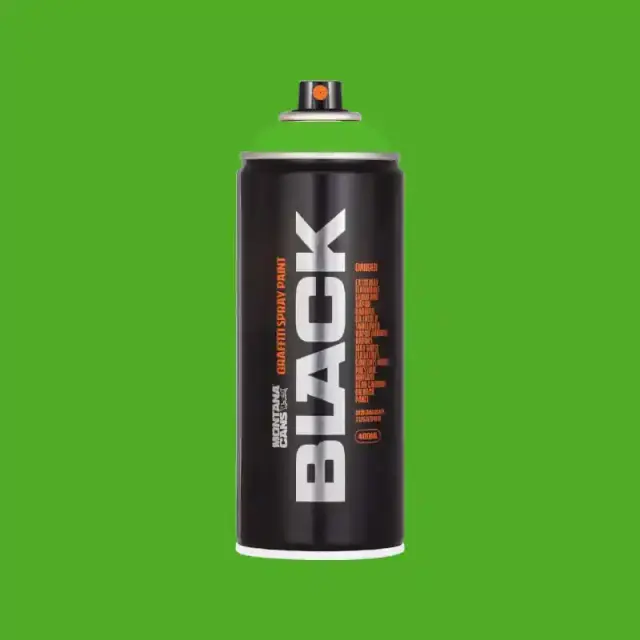 Montana Black Spray Paint 400ml BLK-6045 Irish Green