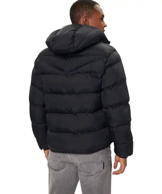 Napapijri - Ανδρικό Μπουφάν Χειμωνιάτικο A-Molveno Regular Fit NP0A88V2-941 Μαύρο - L 3