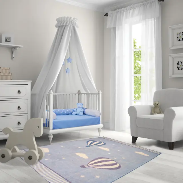 Πάντα Κούνιας 12Χ200 Essential Greenwich Polo Club 8804 Σιέλ 3