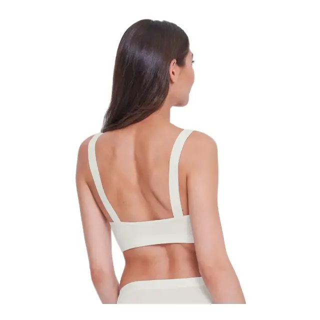 Sloggi Γυναικείο Μπουστάκι GO Casual Top, Χρώμα Silk White 2
