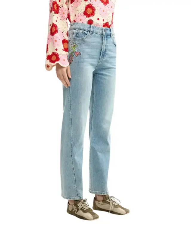 Desigual - Γυναικείο Παντελόνι Τζιν Flora 26SWDD30-5053 Μπλε - W34 3