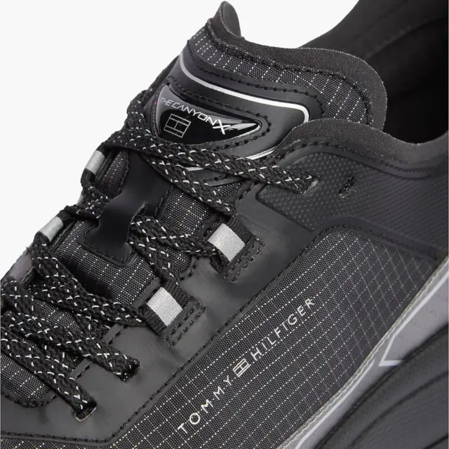 Ανδρικά Sneakers Tommy Hilfiger FM0FM06066-BDS Μαύρα Μαύρο - 41 3