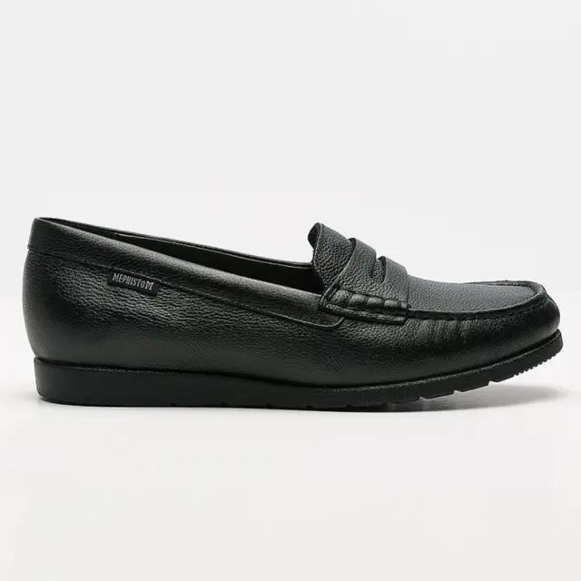 Mephisto Μοκασίνια-Loafers Γυναικείο δέρμα Μαύρο MEP/VOLGA BLACK