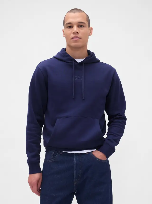 Relaxed Gap Mini-Logo Φούτερ New Navy
