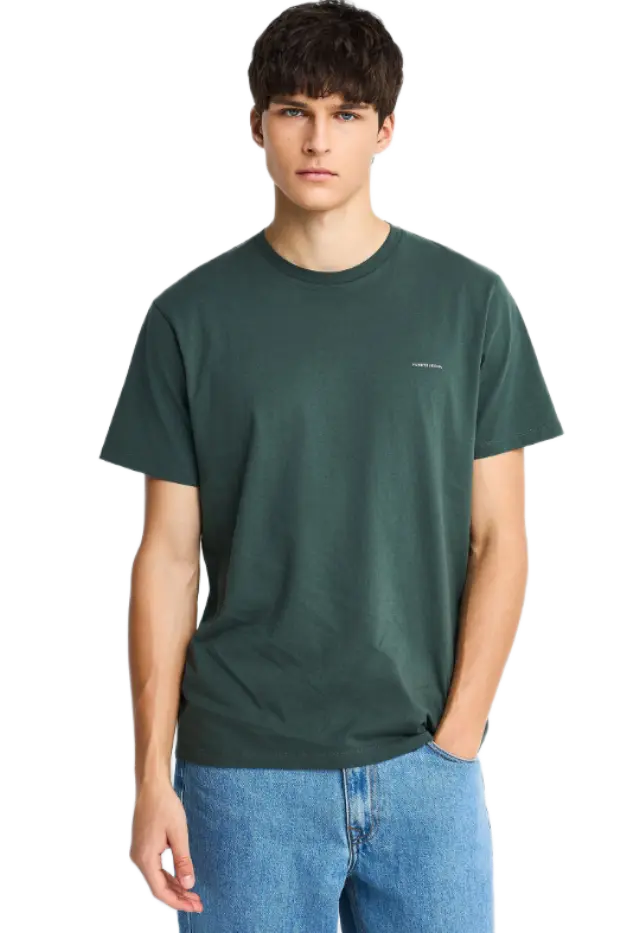 FunkyBuddha ανδρικό μονόχρωμο t-shirt FBM014-001-04-7