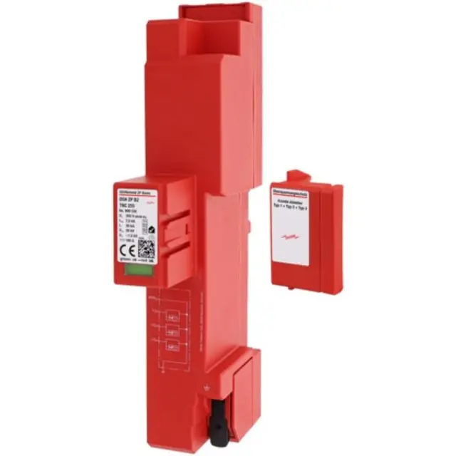 Type1+2+3 combined arrester DEHNshield ZP Basic 2 for TNC systems