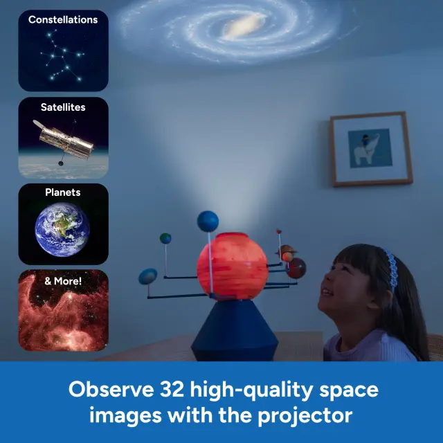 Educational Insights GeoSafari Περιστρεφόμενο Ηλιακό Σύστημα & Προβολέας (5+ ετών) EI-5297 2
