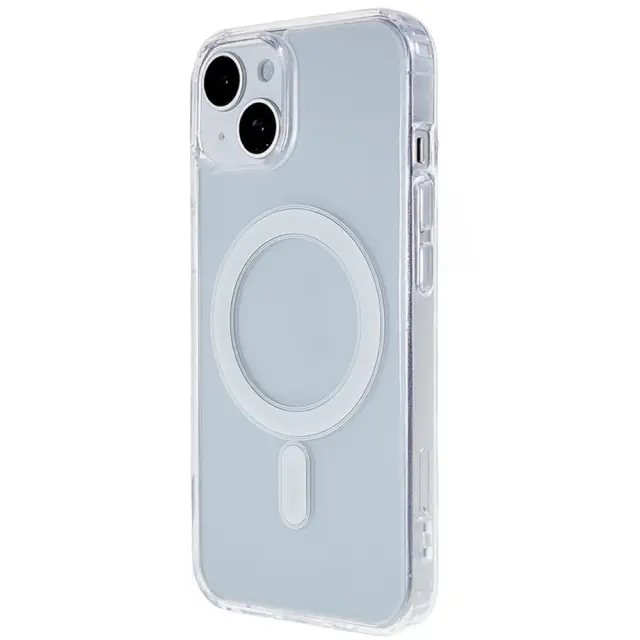 Hybrid Magsafe Θήκη για iPhone 15 Plus-Clear OEM 2