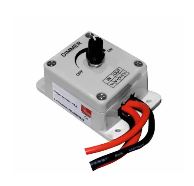 ΝΤΙΜΕΡ ΕΠΙΤ. ΧΕΙΡΟΚ. ΓΙΑ ΤΑΙΝΙΑ LED ΜΟΝΟΧ. 12VDC192W/24VDC384W 16A