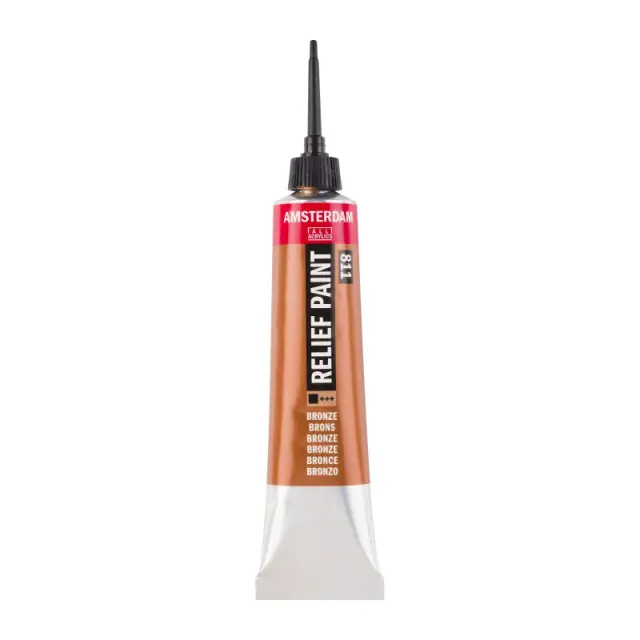 Περίγραμμα Γυαλιού Talens 20ml Deco Relief Bronze - 72.5804.8110 (Talens) 2