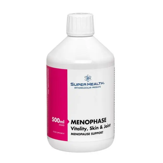 Super Health Menophase Συμπλήρωμα για την Εμμηνόπαυση 500ml Πορτοκάλι