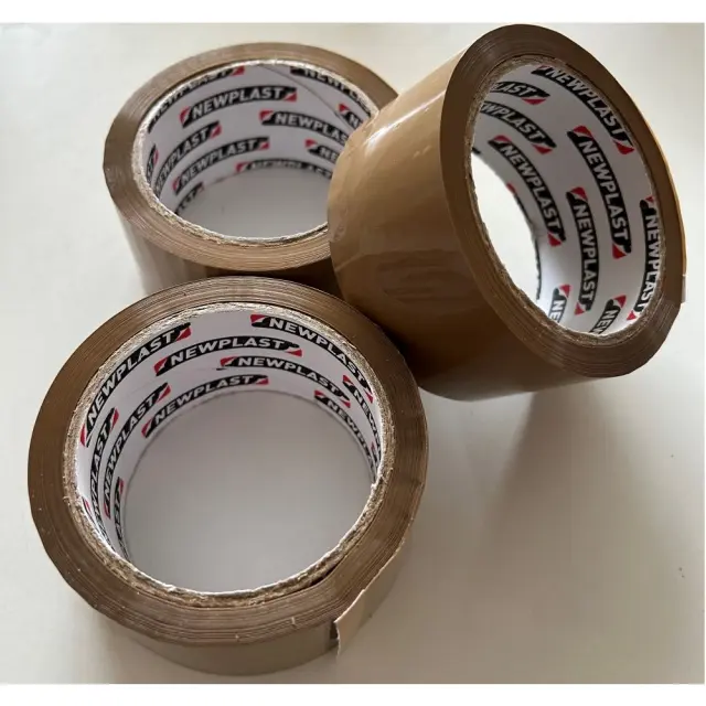 Newplast Ταινία Συσκευασίας Καφέ 48mm x 60m / NEWPLAST-4860B 3