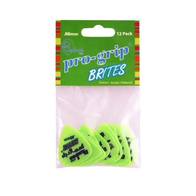 D'Andrea USA TPGB351 .88MH Green Pro-Grip Brites Πένες 0.88mm (12 τμχ)