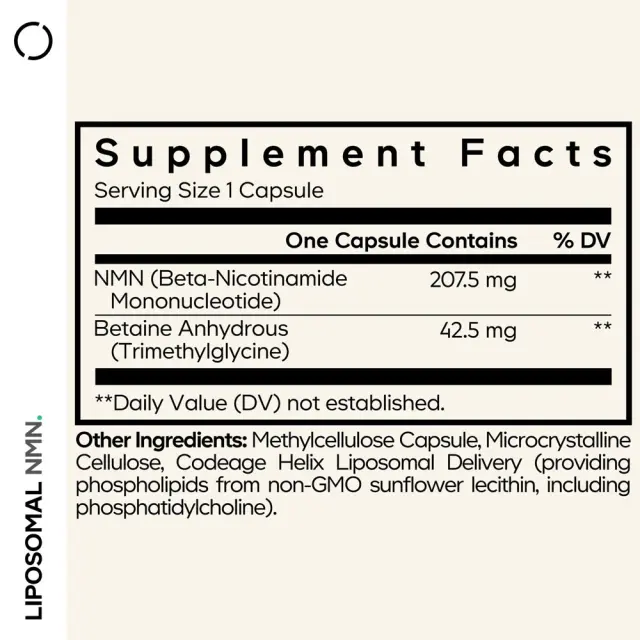 Codeage Liposomal NMN 2