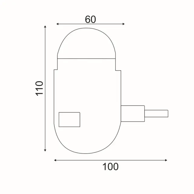 LED ΜΙΝΙ DISCO ΜΠΑΛΑ ΠΡΙΖΑΣ 3W RGB ΛΕΥΚΟ ΠΛΑΣΤΙΚΟ 230V IP20 / SF79LED 3