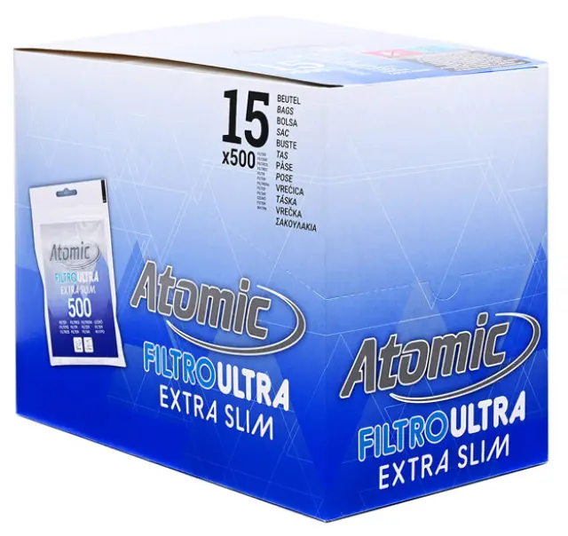Atomic Φιλτράκια Σακουλάκι - 5.7mm Extra Slim 500 2