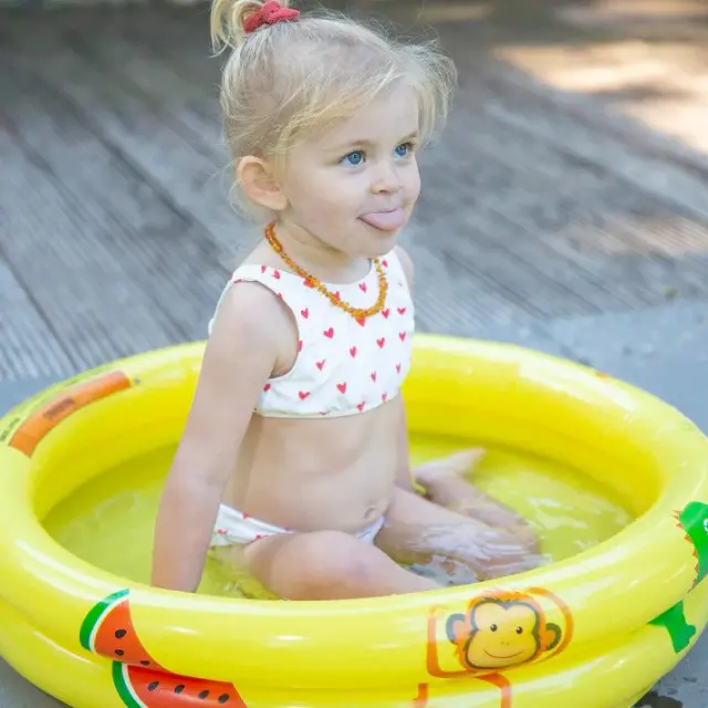 Swim Essentials Φουσκωτή Πισίνα Ø60εκ. "Yellow" 400047 3