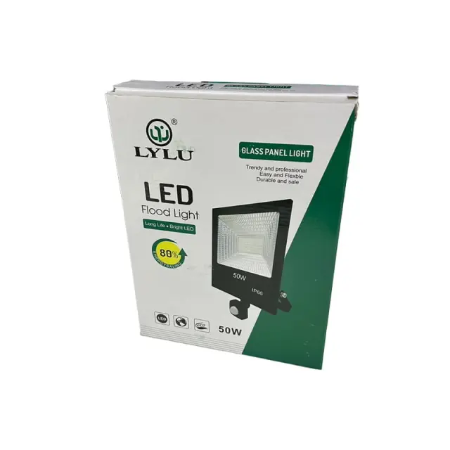 Lylu LED προβολέας με ανιχνευτή κίνησης IP66 50W - LED flood light 012015 3
