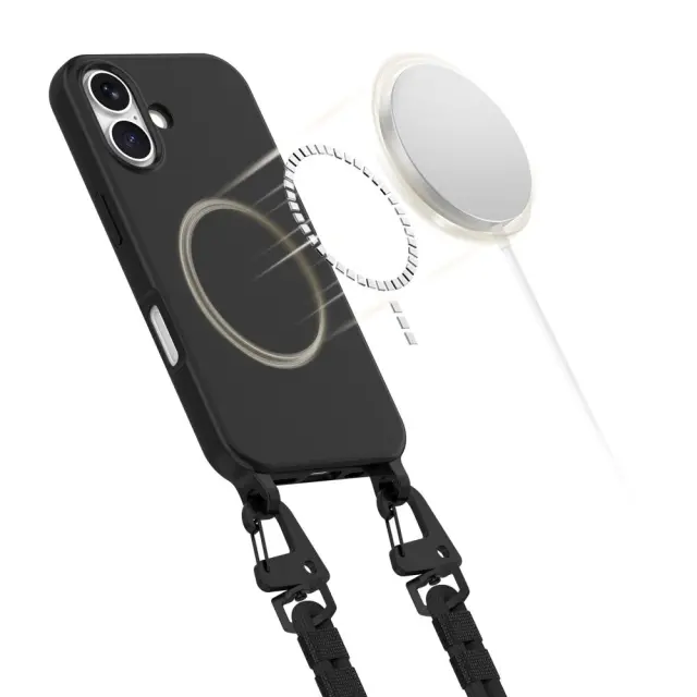 Tech-Protect® Magnecklace MagSafe Θήκη για iPhone 16- Black 2