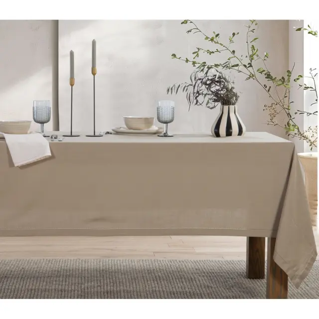 NEF-NEF ΤΡΑΠΕΖΟΜΑΝΤΗΛΟ STEADY 150X250 NEF-NEF HOMEWARE, 100% BAMBAKI - ECRU (037543) 3