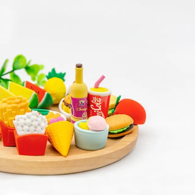 Little Tree Fancy Erasers in Lunchbox: Picnic 3