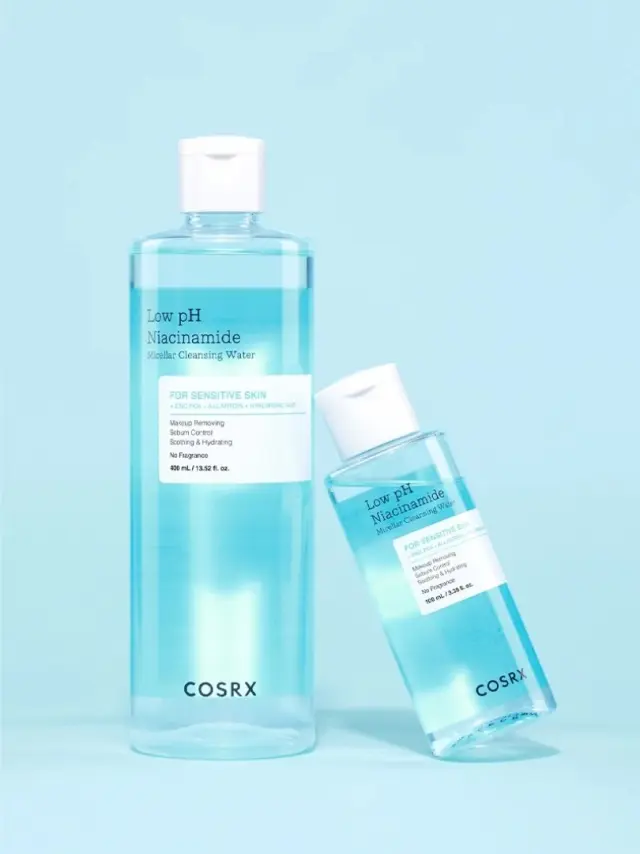Cosrx Low pH Niacinamide Micellar Cleansing water Νερό καθαρισμού με χαμηλό pH για ευαίσθητες επιδερμίδες 100ml 2