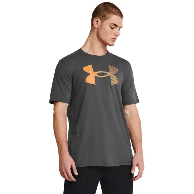 Under Armour Big Logo Fill T-Shirt (1379451-025) - Ανθρακί