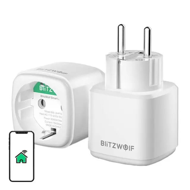BlitzWolf Smart Μονόπριζο με Διακόπτη