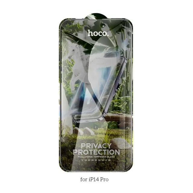 Tempered Glass Hoco G11 30 Μοίρες Privacy Angle Anti-Scratcht, Anti-Fingerprint 0.33mm για Apple iPhone 14 Pro Σετ 25 τμχ 3