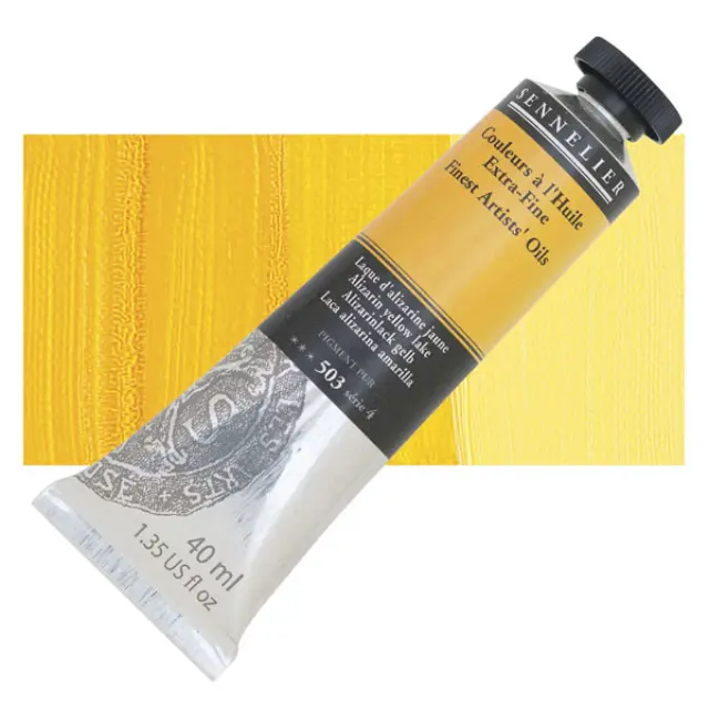 Sennelier Λάδι Finest Artists Oil 503 Alizarin Yellow Lake - 40ml