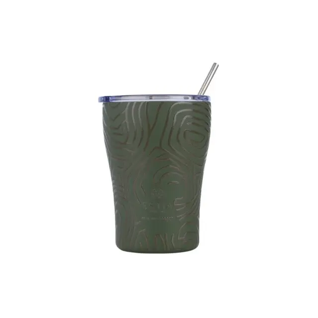 Estia Θερμός Coffee Mug Save The Aegean 350Ml Olive Flow