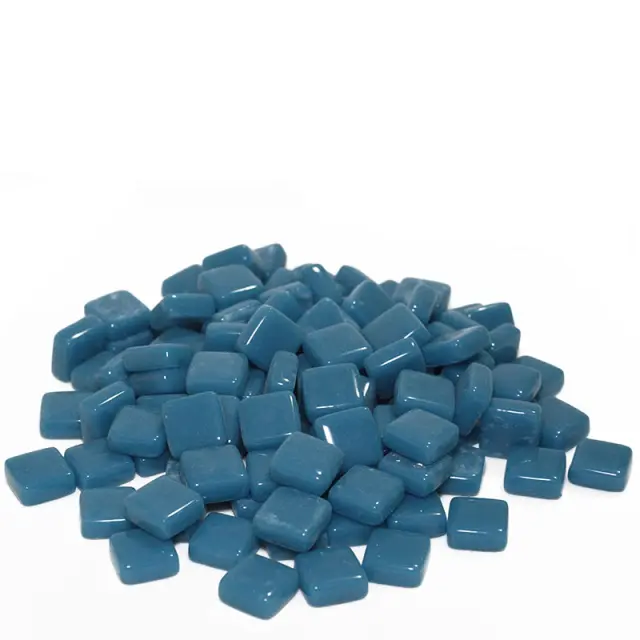 Γυάλινη Ψηφίδα Pure Glass PG26 - 10x10mm - Turquoise - 100gr
