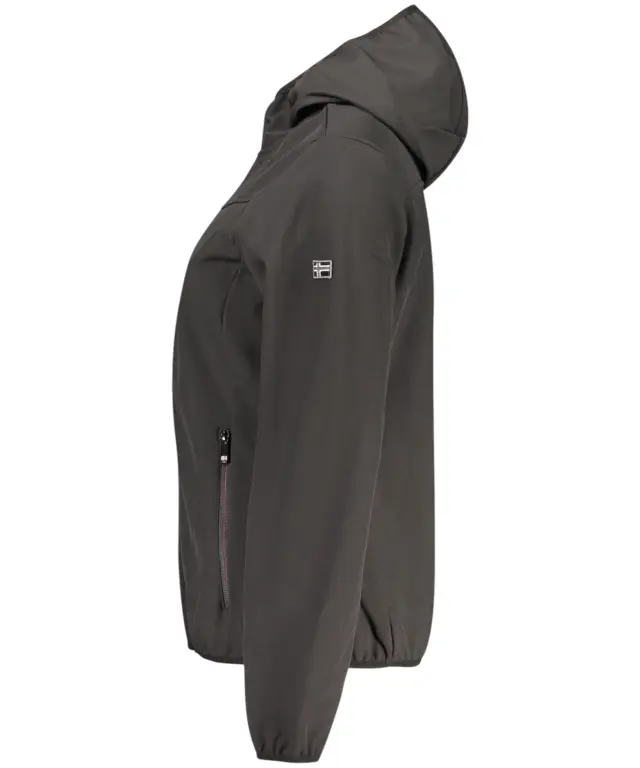 Norway Nautical School - Γυναικείο Softshell Μπουφάν 869644-BLKCIL Μαύρο/Ροζ 3