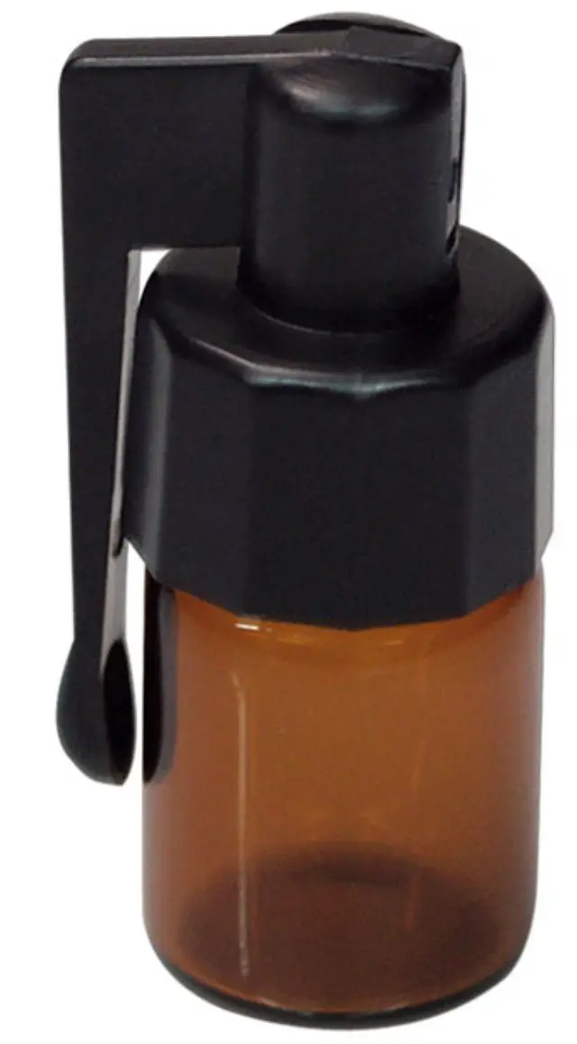 Γυάλινο Storage Bottle with Spoon Καφέ Medium - 40mm (SN19)