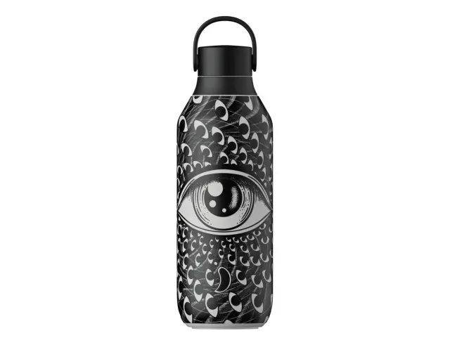 Μπουκάλι Θερμός Series 2 Studio Chilly's με χωρητικότητα 500ml και διατήρηση θερμοκρασίας 12h ζεστό / 24h κρύο - The all seeing eye