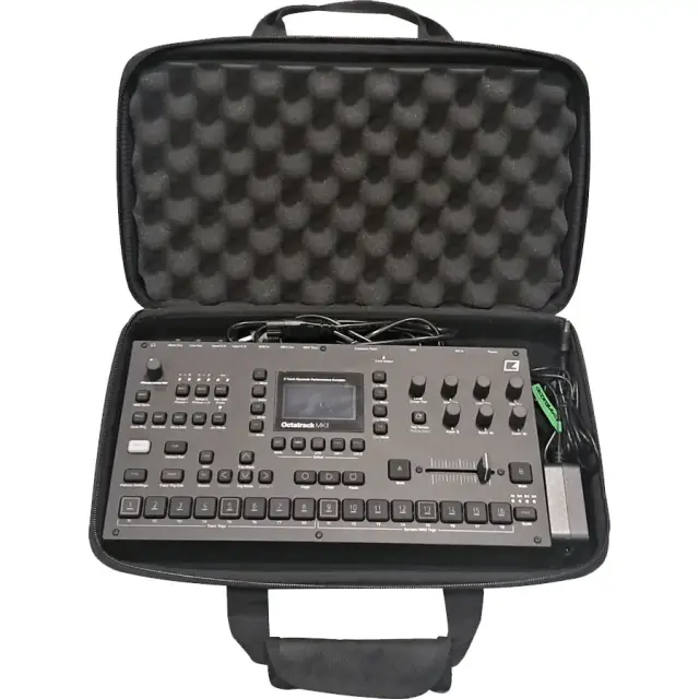WALKASSE W-MCB-OCTATRACK Shockproof Eva Case Elektron® OCTATRACK, Black (Shoulder bag).