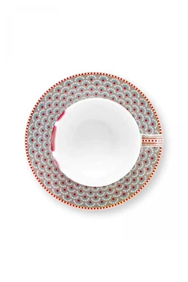 PIP STUDIO - ΠΟΡΣΕΛΑΝΙΝΟ ΦΛΙΤΖΑΝΙ ΤΣΑΓΙΟΥ BLOOMING TALES KHAKI 300ml - One size 2