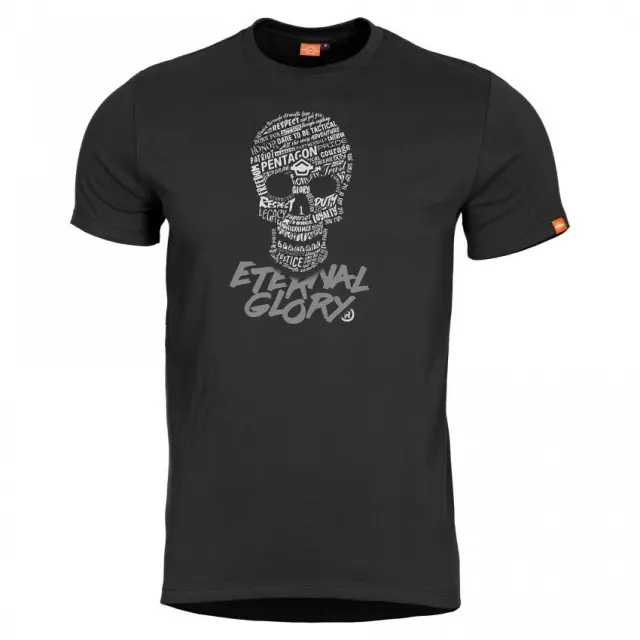 Pentagon Ageron "Eternal-Glory" T-Shirt-Μπλουζάκι Μακό για Τακτική - Καθημερινή Χρήση - 01-Black-Μαύρο