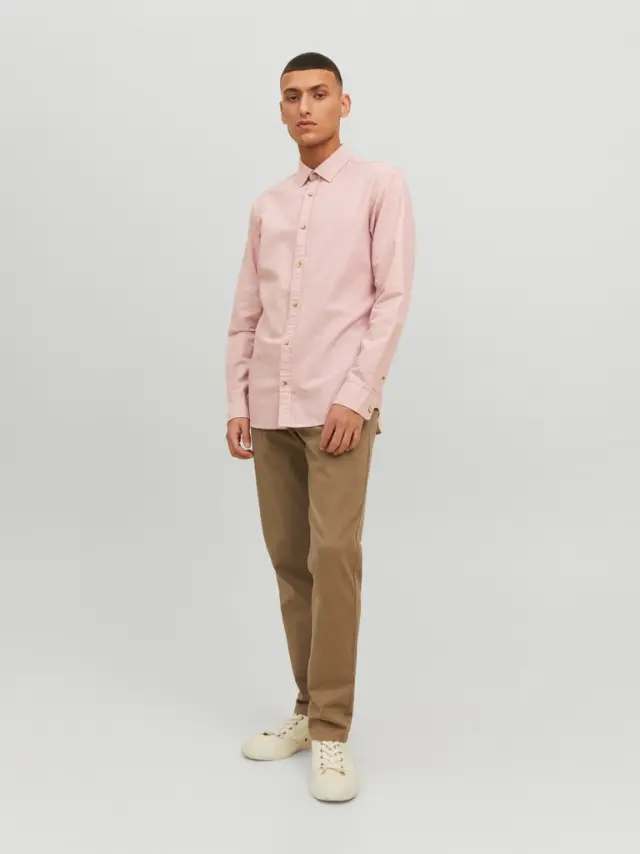 JJESUMMER SHIRT L/S S23 SN Deauville Mauve 2