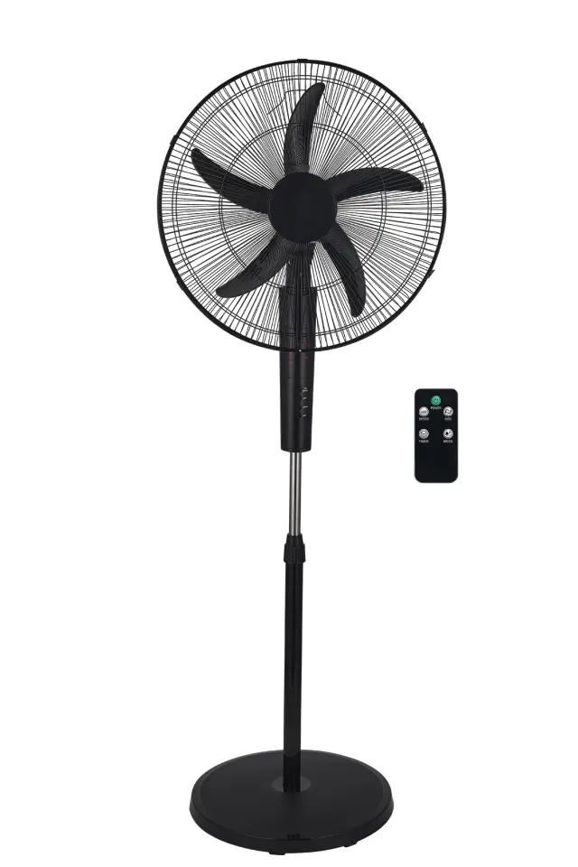 ΑΝΕΜΙΣΤΗΡΑΣ ΟΡΘΟΣΤ.Φ50cm 65W 5 ΠΤΕΡΥΓ+ΤΗΛΕΧΕΙΡΙΣΤΗΡΙΟ ΜΑΥΡΟΣ
