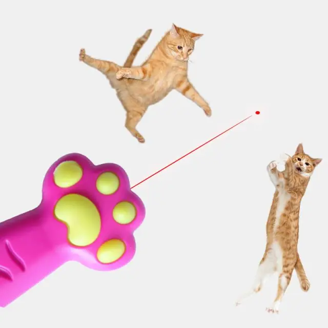 Εκπαιδευτικό παιχνίδι γάτας Laser- Paw Beam ΡΟΖ