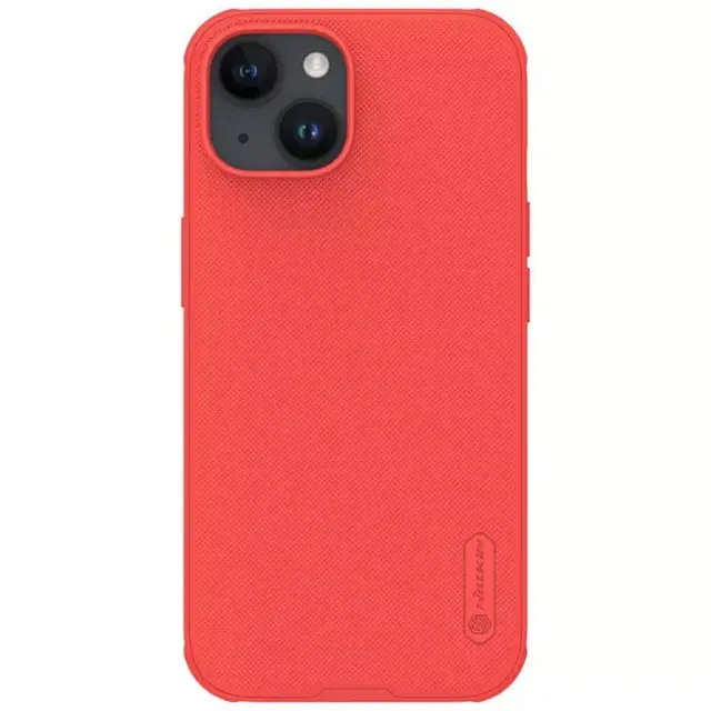 Nillkin® Super Frosted Shield Pro Back Cover για iPhone 15 Plus- Κόκκινη