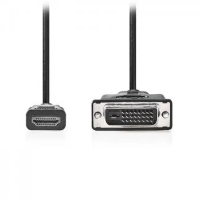 Καλώδιο High Speed HDMI αρσ. - DVI-D 24+1-Pin αρσ., 2.00m σε μαύρο χρώμα. 2