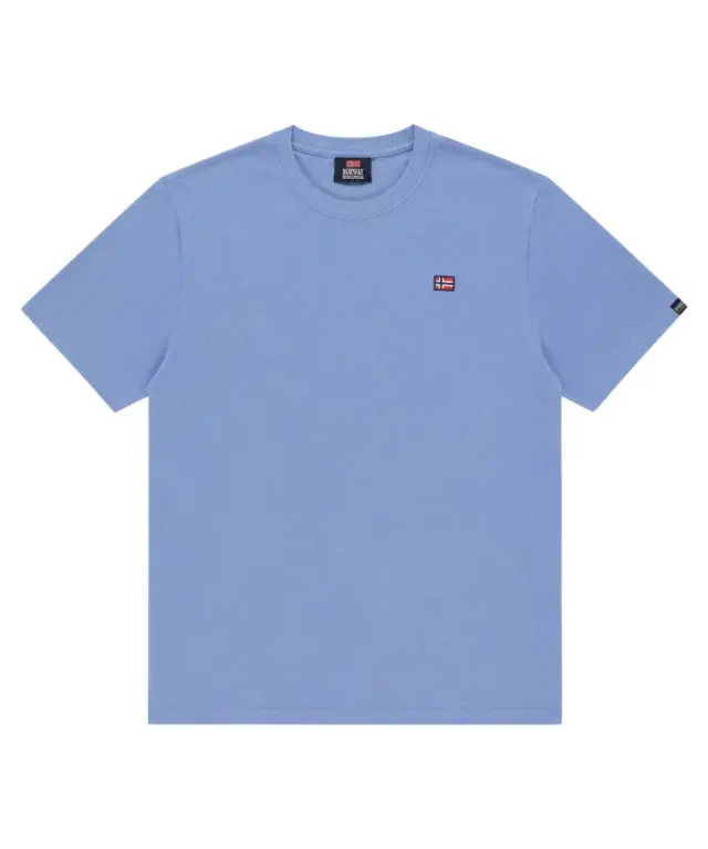 Norway Nautical School - Ανδρικό T-shirt Κοντομάνικο 836010-DENIM Μπλε 2
