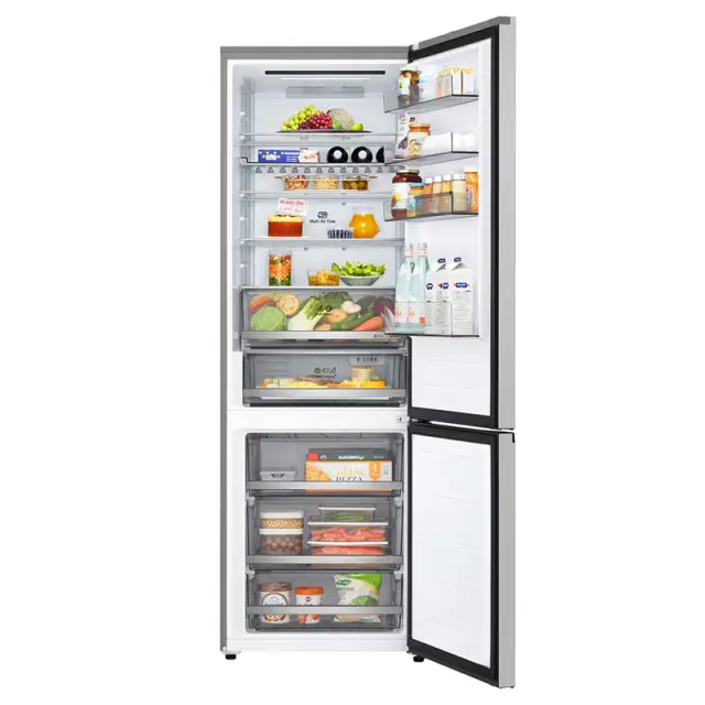 LG Ψυγειοκαταψύκτης 465lt Total NoFrost Υ203xΠ69.7xΒ70.4εκ. Inox GBBW322DPY 2