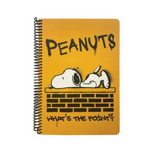 BMU Τετράδιο Peanuts Σπιράλ B5 3θ/105φ: Snoopy (2 σχέδια) Σχέδιο 1